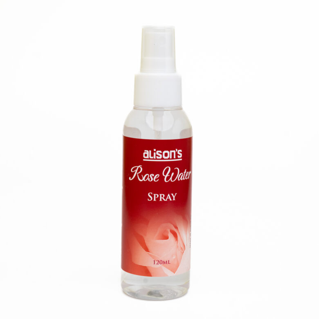 ALISONS ROSE WATER SPRAY 120ML